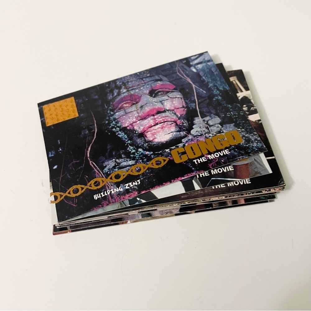 Vintage 1995 Upper Deck CONGO The Movie Trading Cards Lot of 14